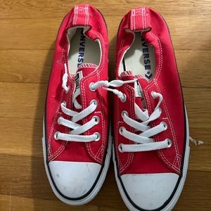 Converse slip on sneakers!  Only worn 1 time!! Perfect condition!